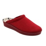 Rohde slipper rood textiel 2291